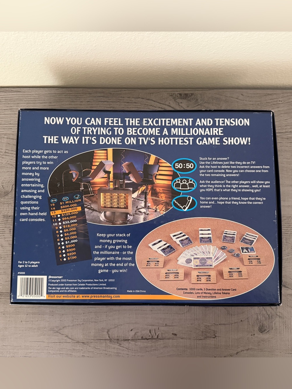New Who Wants To Be A Millionaire Board Game 2000 - Picture 9 of 12